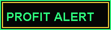 Animated profit alert badge